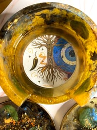 Image 2 of Multitudes Rising Tray & Coaster Set