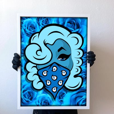 Image of Valentines Print “THE BLUES”  (18x24) PRE ORDER
