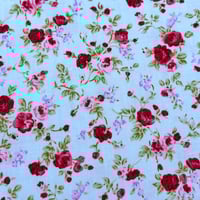 Image 3 of Made to Order - 'Vivienne' Romantic Red & Pink Roses Vintage Style Floral Eiderdown