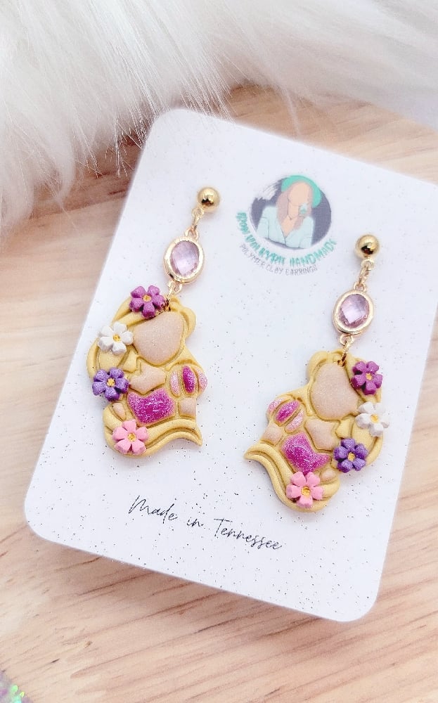 Image of Lantern Glow Princess Earrings 