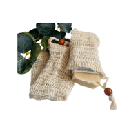 Image 2 of Natural Sisal Soap Saver/Pouch
