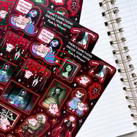 Image 3 of Ghost Sticker Sheet | Halloween Edition