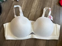 Image 1 of NWT white Cacique bra 