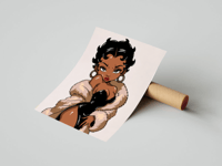 Betty Boop | Mink Print