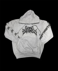 Image 2 of Gore Infamous - Grey Hoodies