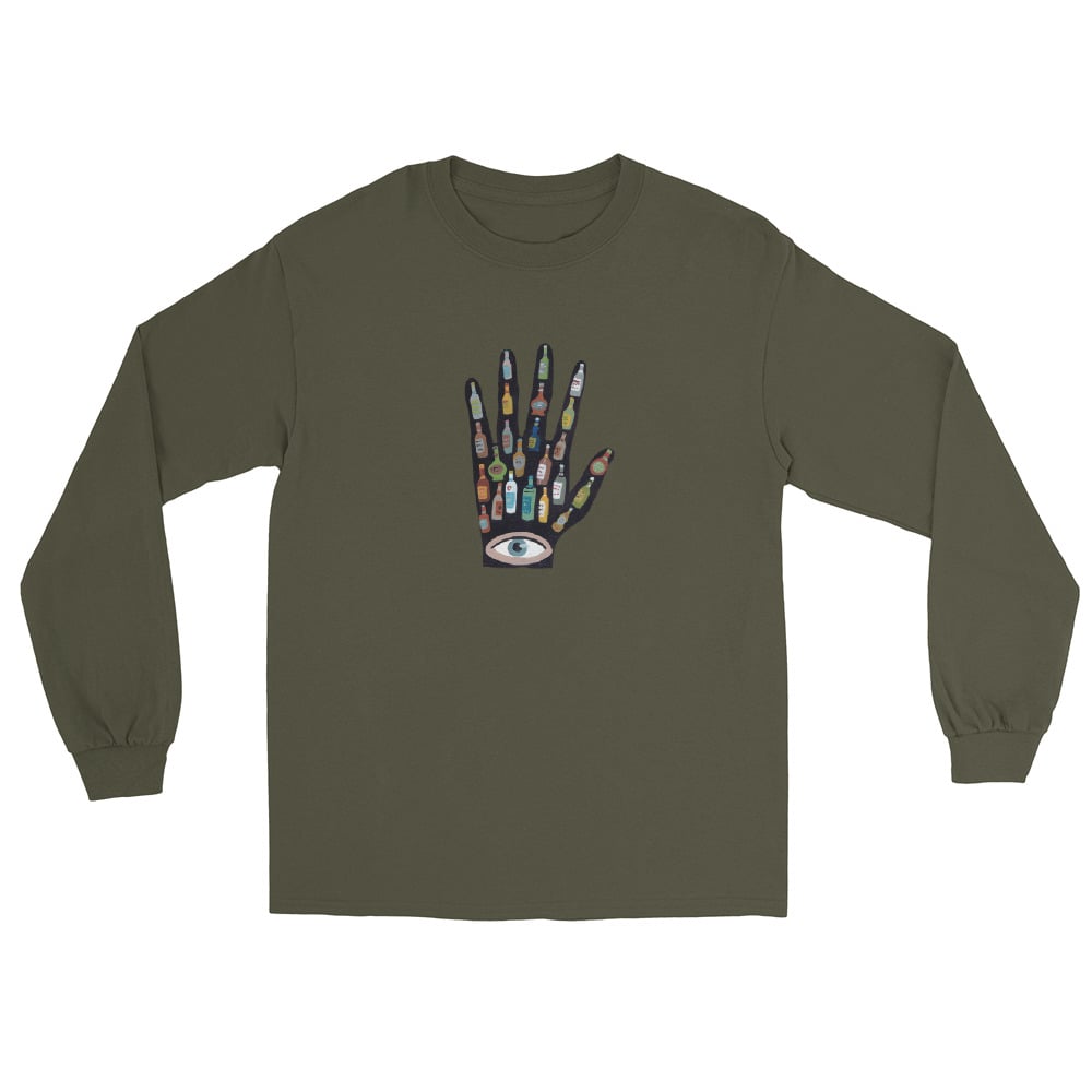 Image of HAND OF LIQUOR LONG SLEEVE SHIRT