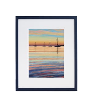 Image of Sunset sails, Arisaig giclee print