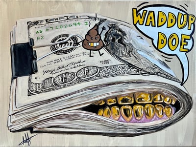 Image of “Money Talks BS Walks” Poster Print