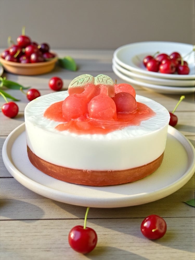 Image of Cherry Cheesecake Bar Soap