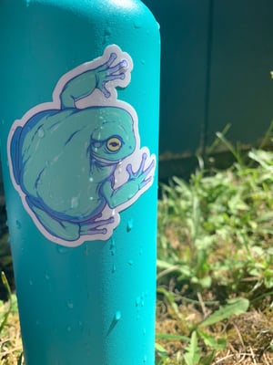 Tree Frog Vinyl Sticker