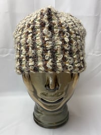Image 2 of CRÈME KNIT BEANIE