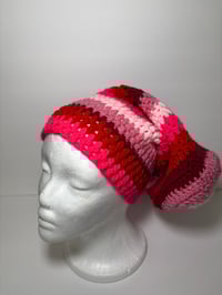 Image 3 of Berry Blush Slouchy Beanie 