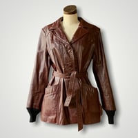 Image 1 of Classic Directions Leather Jacket Large