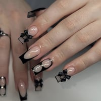 Image 12 of 24pcs Long Ballet Press On Nails 