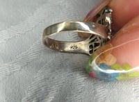 Image 2 of 925 Cross Ring 