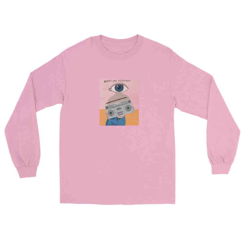 Image of MARTIAN BOOMBOX LONG SLEEVE SHIRT