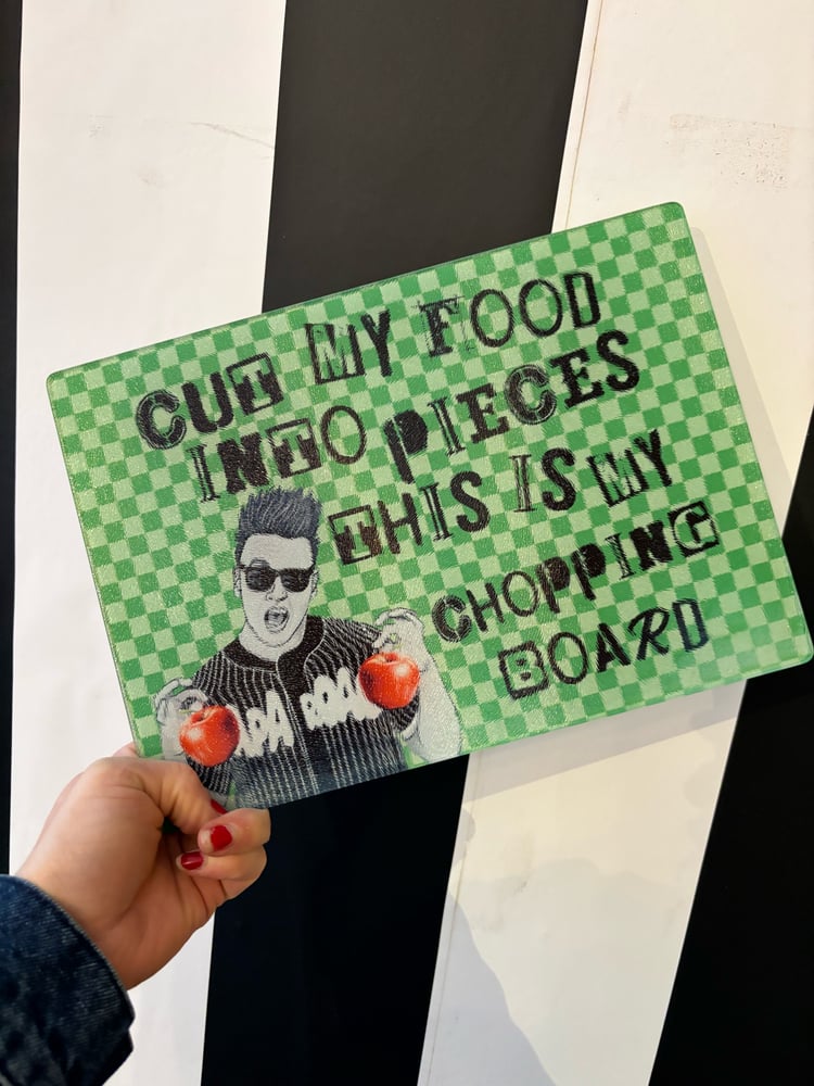 Image of This is my chopping board papa roach
