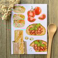 Image 1 of Bruschetta Print 
