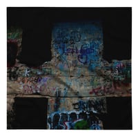 Image 1 of All-over print bandana Graffiti Concrete City