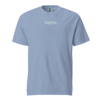 Image 3 of "hippie" Unisex Garment-dyed Heavyweight T-shirt
