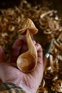 Image 1 of .Mushroom Coffee Scoop 