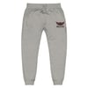 BOSSFITTED Red Logo Unisex Fleece Sweatpants