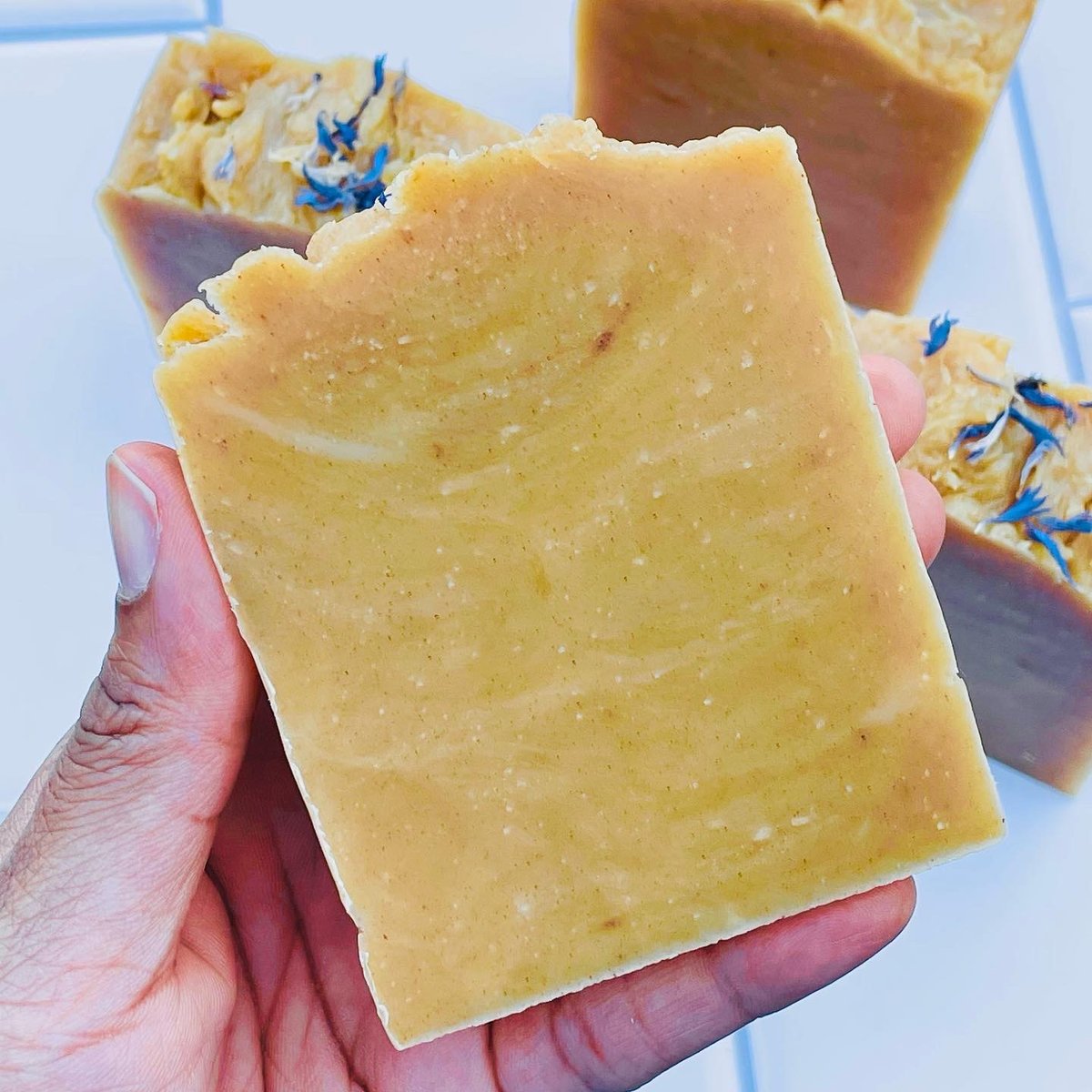 Turmeric & Honey with Alfalfa & Lemongrass Essential Oil Soap