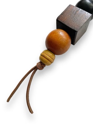 Image of BRUTALIST BLOCK BAG CHARM / KEYCHAIN #1