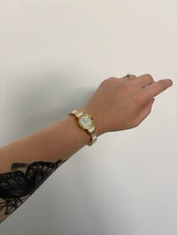 Image 2 of Vintage gold bracelet watch