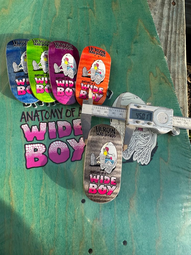 Heroin Collab 45mm Widelife Crisis Mold Anatomy Wide boy deck