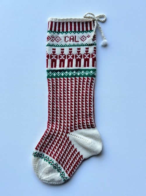 Image of Custom Tricolor stocking 