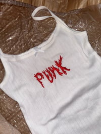 Image 2 of Punk embroidery tee