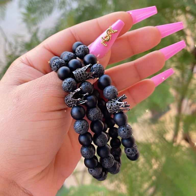 Lava Stone Bracelet (MEN) Image 5