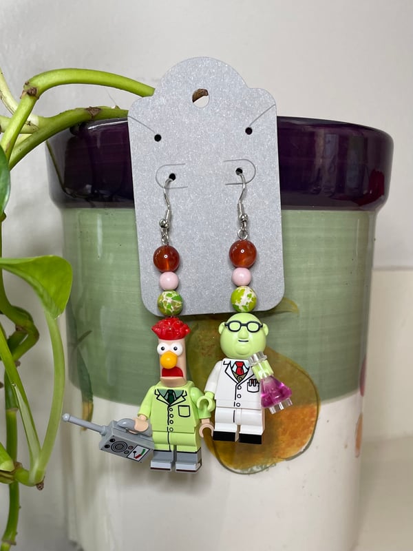 Image of Meep meep meeeeep earrings 