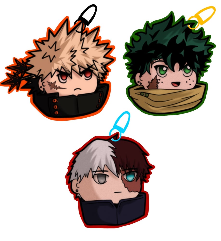 Image of *PRE ORDER* Pro Hero Keychains