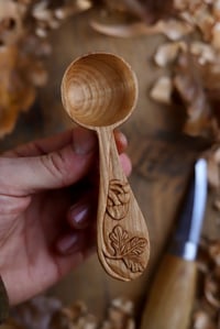 Image 2 of Oak and Mushroom-Coffee Scoop