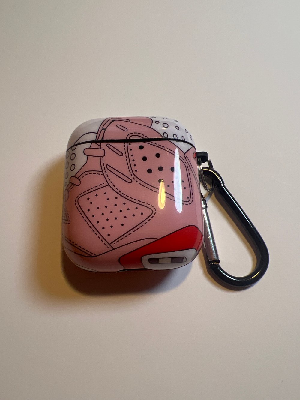 Image of pink AirPod case