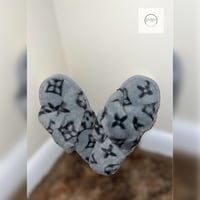 Image 1 of Kriss Kross Slippers (GRAY)