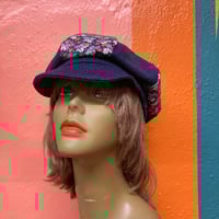 Image 13 of Vintage floral and Denim hat