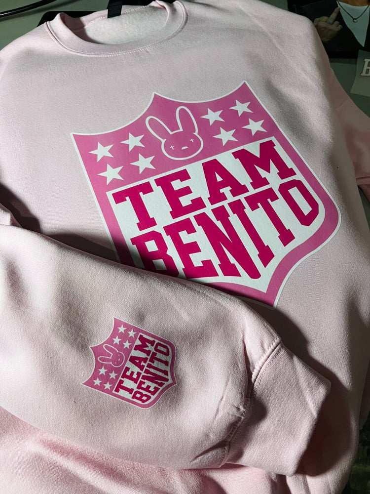 Image of PINK TEAM BENITO SWEATER