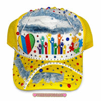 Image 2 of Autism Hat Yellow