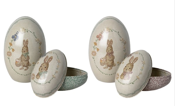 Image of Maileg Easter Egg Metal 2pk