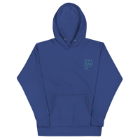 Image 1 of PHRZK "Blue Label" Embroided Hoodie