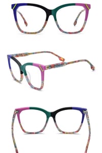 Image 2 of Her Signature, Naming Y Collection 5. Yova Lens (GREEN, Black) for women by Y. Cashay