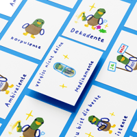 Enten Postkarten Set 3