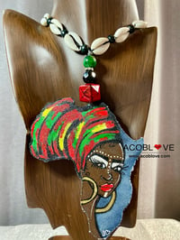 Image 2 of African Queen Earring and Necklace Set