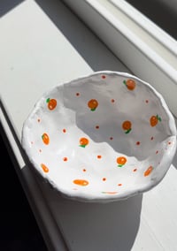 Small oranges trinket dish