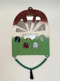 Mint green wall art