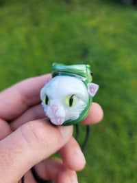 Image 3 of Frogy Hoody Kitty Pendant collab with Tony Kazy