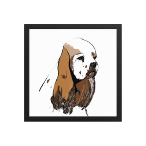 Image of COCKER SPANIEL FRAMED ART